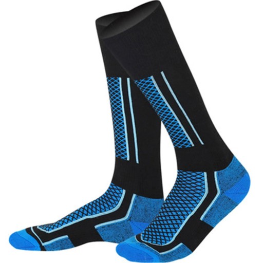 Dicke Skisocken für Damen und Herren. Hochelastische Thermosocken. Wintersocken mit Feuchtigkeitsaufnahme