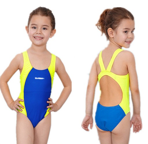 Dievčenské dvojfarebné plavky J1262
