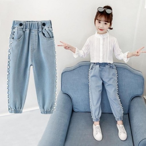 Dievčenské džínsy L2116