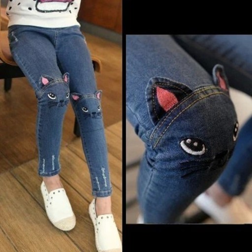 Dievčenské džínsy L2126