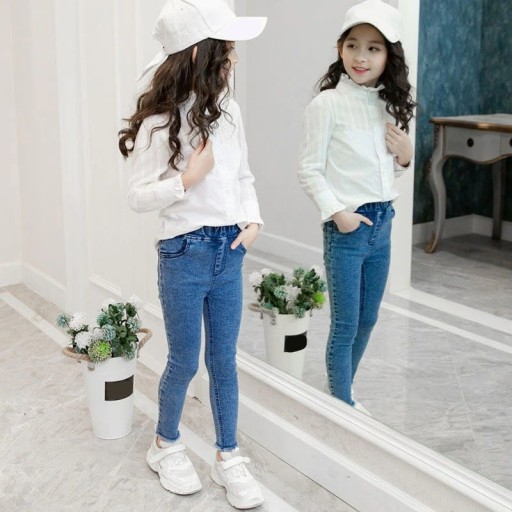 Dievčenské džínsy L2149