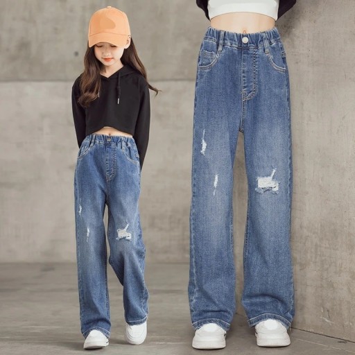 Dievčenské džínsy L2171