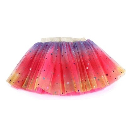 Dievčenské farebná sukne L1006