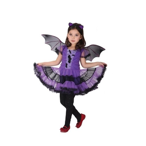 Dievčenské kostým netopier