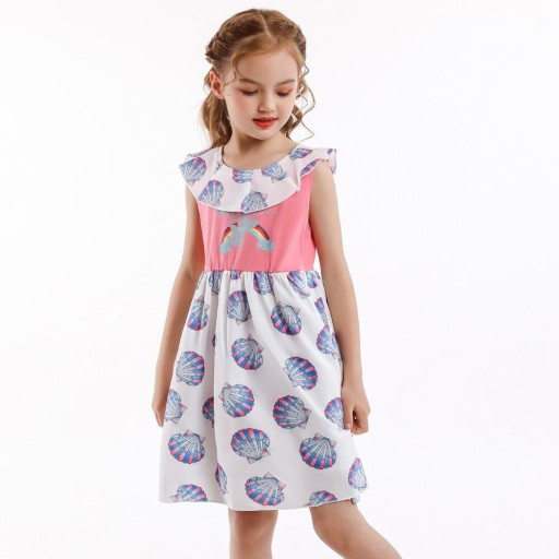 Dievčenské šaty s tylovou sukňou N92