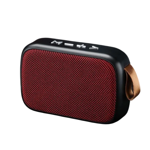 Difuzor Bluetooth wireless mini, subwoofer portabil de 3W, cu radio FM, slot pentru card TF, disc U, redare MP3 puternică, DC5V 300mAh, sunet HIFI