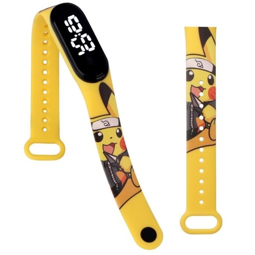 Digitaal horloge met Pokémon-bandje