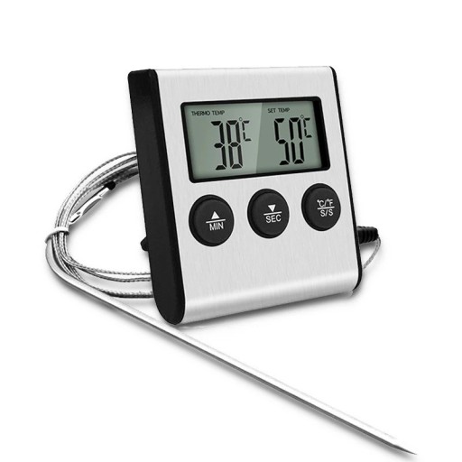 Digitaalinen paistolämpömittari 0–250 °C