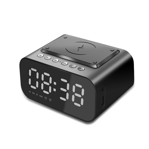 Digital klocka med trådlös laddare G1630