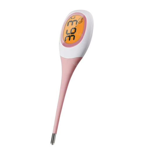 Digital silikontermometer med LED-display Snabb febermätning Basal infraröd termometer Oral axillär rektal användning