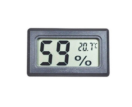 Digitale thermometer en hygrometer