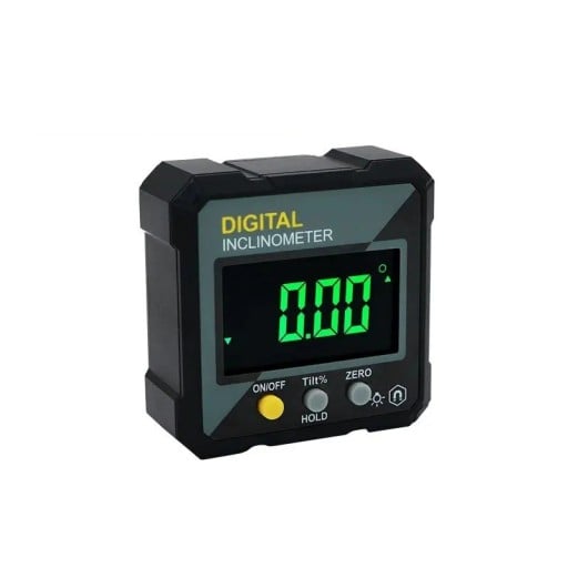 Digitaler Winkelmesser 5315-90C magnetisch mit einer Auflösung von 0,05° und einer Genauigkeit von 0,2° mit beleuchtetem Display und Hold-Funktion in schwarzer Farbe