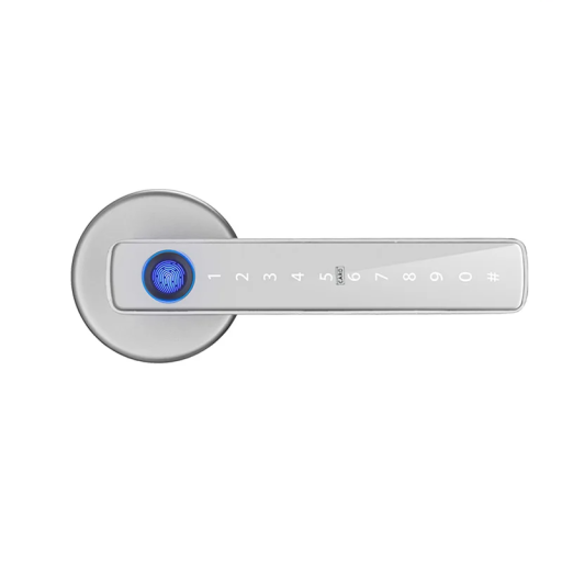 Digitalt dörrlås med fingeravtryckslösenord IC-kort Tuya Smartlife-app trådlöst lås för trä- och ståldörrar 35-70 mm