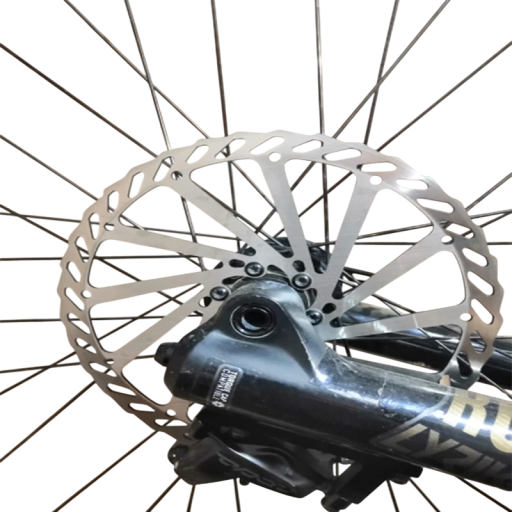 Disco de travão de 203 mm em aço inoxidável Disco hidráulico para bicicleta de 1,9 mm Bicicleta de montanha e de estrada Travões de disco de cabo