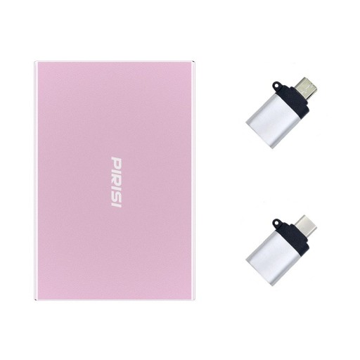 Disco duro externo con adaptadores OTG