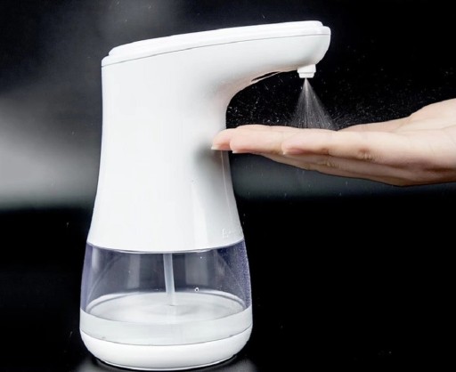 Dispensador automático de desinfectante