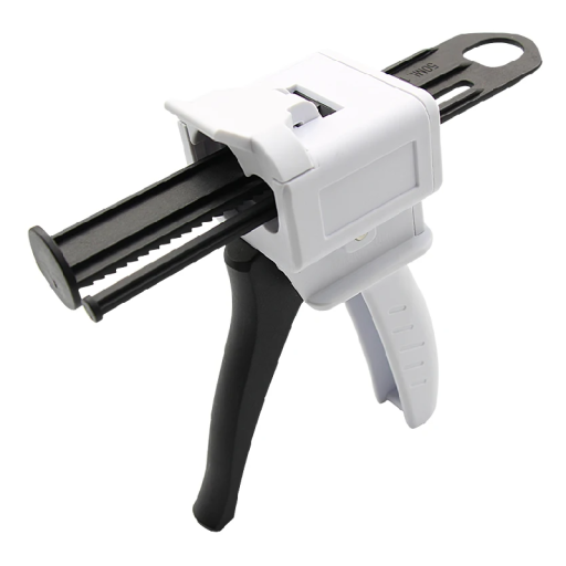 Dispensing Gun for Mixing Dental Impression Materials 10:1 Ergonomic Handle Precise Application Dental Tools