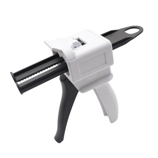Dispensing Gun for Mixing Dental Impression Materials Ratio 1:1 and 2:1 Ergonomic Design Accurate Application Dental Use
