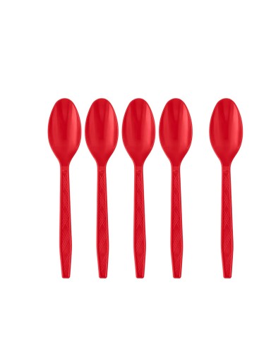 Disposable Plastic Cutlery Spoons for Birthday Parties Tableware Plastic Cutlery for Dessert Cake Catering Photo Props