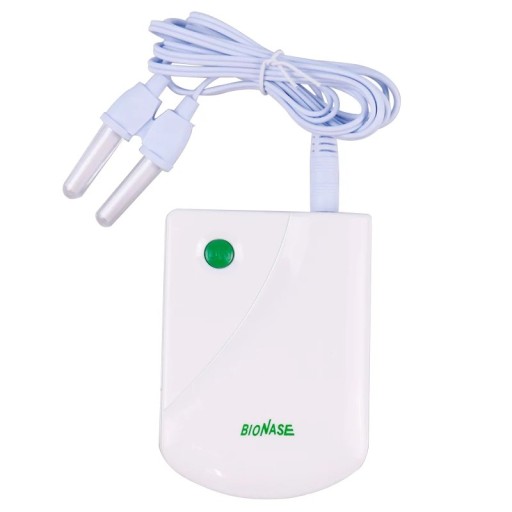Dispositivo de laser pulsado de baixa frequência para rinite Dispositivo terapêutico com luz infravermelha Irradiação do nariz para alívio da congestão nasal BioNase 9,1 x 6,5 cm