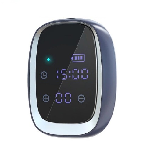 Dispositivo estimulador portátil para conciliar el sueño rápidamente Herramienta para el tratamiento del insomnio Terapia del sueño Corriente eléctrica débil Pinzas para el lóbulo de la oreja