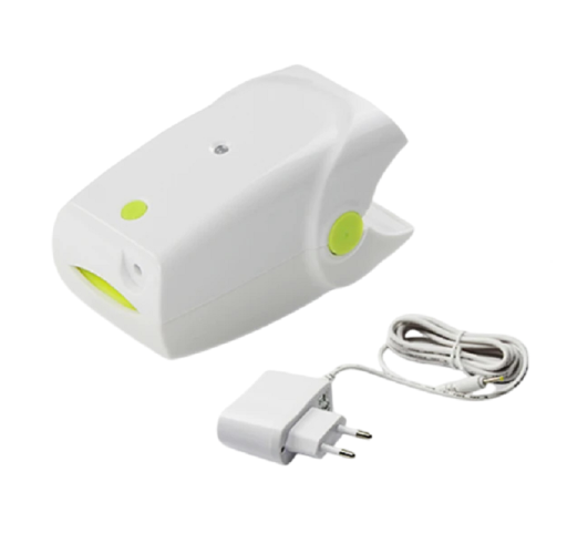 Dispositivo láser para eliminar hongos en las uñas de los pies con enchufe europeo Dispositivo compacto para el cuidado de los pies Terapia láser fría para uñas 14 x 13 x 5 cm
