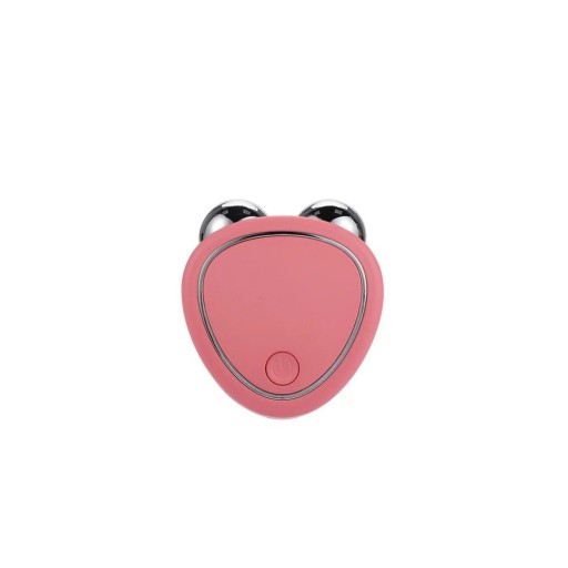 Dispozitiv de lifting facial 5,5x5x2 cm Masaj cu microcurent împotriva ridurilor Strângerea pielii Îndepărtarea umflăturilor Rolă de masaj reîncărcabilă silicon/plastic