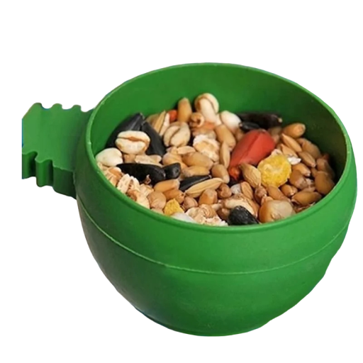 Distributeur multifonctionnel pour perroquets 3 pcs Distributeur de graines, d'eau et de légumes