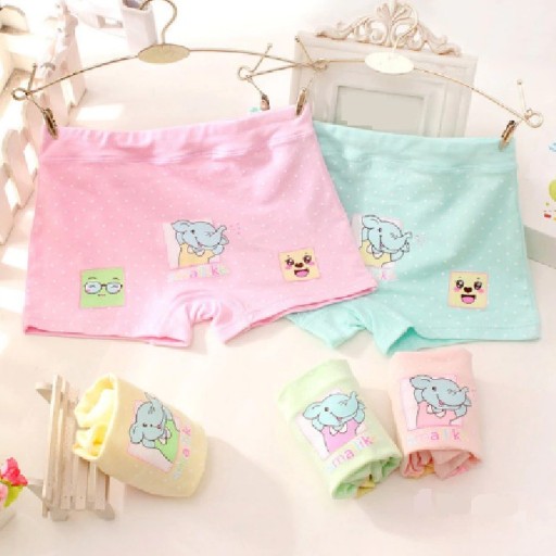 Dívčí kalhotky se zvířátky - 6 ks