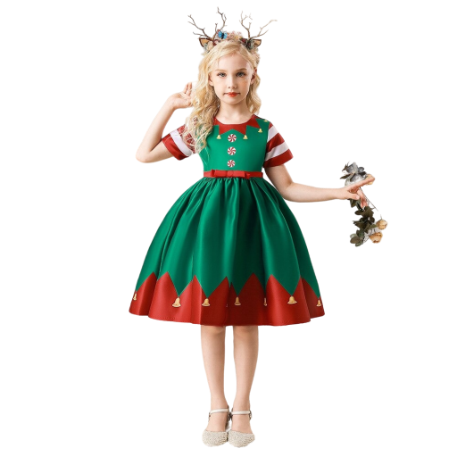 Dívčí vánoční šaty