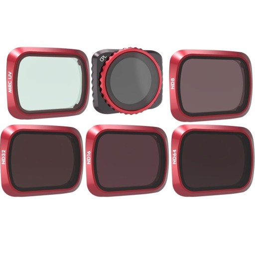 DJI Air 2S drone camera lensfilters 6 stuks