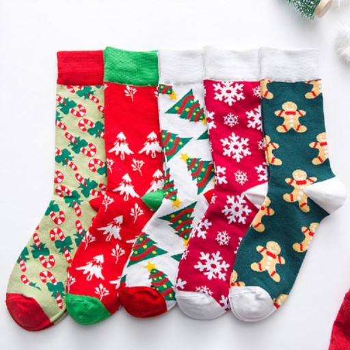 Dlhé vianočné ponožky