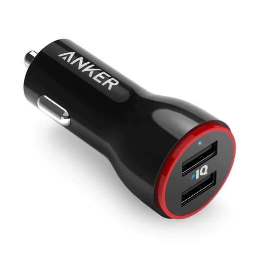 Dobbelt USB-biloplader K744