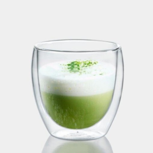 Dobbeltvægget kaffeglas C93