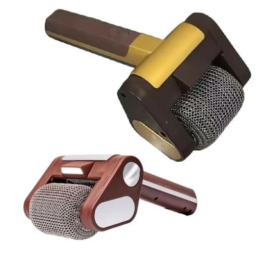 Dobíjací elektrický čistič grilu s vymeniteľnou hlavou, rotačný valček z nerezovej ocele, LED svetlo, USB nabíjanie, 26 x 12,5 x 9 cm, hnedý