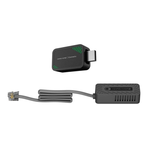 Dodatkowy pakiet Wi-Fi dla wentylatora z filtrem węglowym, czujnik temperatury i wilgotności z kablem RJ, moduł USB, czarny, do namiotu hodowlanego