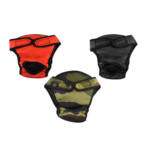 Dog Heat Pants Size XL Chest Circumference 60-70 cm Protective Pants Washable Hygienic Pants Adjustable Waist Breathable