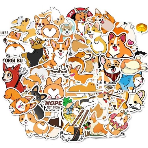 Dog Stickers 10/30/50 pcs