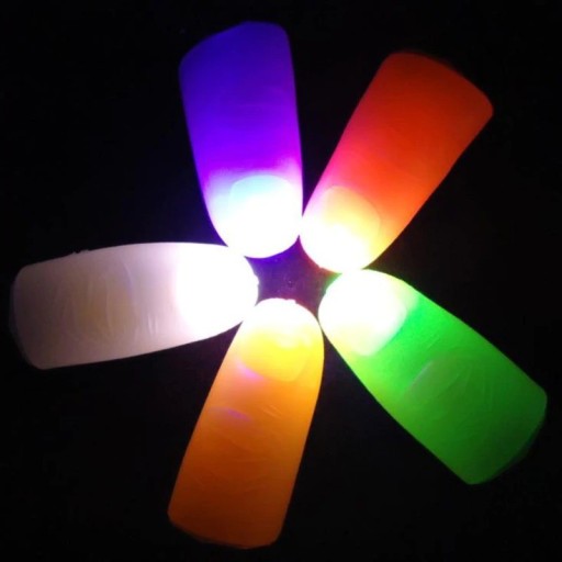 Doigts lumineux 2 pcs