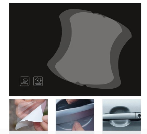 Door Handle Protective Film 5 pcs