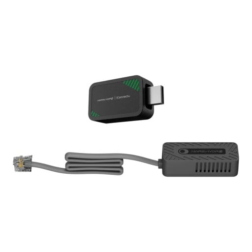 Doplňkový Wi-Fi balíček pro ventilátor s uhlíkovým filtrem, senzor teploty a vlhkosti s RJ kabelem, USB modul, černý, pro pěstební stan