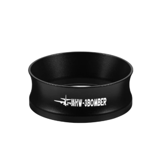 Doseringstratt 51 mm för portafilter i aluminiumlegering Höjd 2 cm Barista tillbehör för espresso Kaffemaskin och malet kaffe