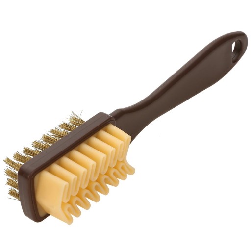 Double-Sided Shoe Brush
