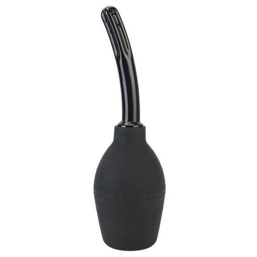 Douche anale et vaginale 310 ml avec embout en silicone incurvé à 9 ouvertures emballage discret