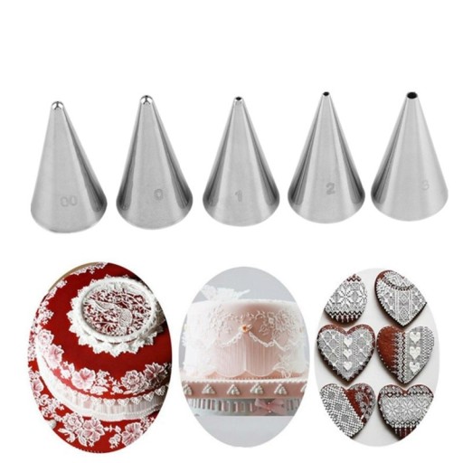 Douilles à décor 5 pièces