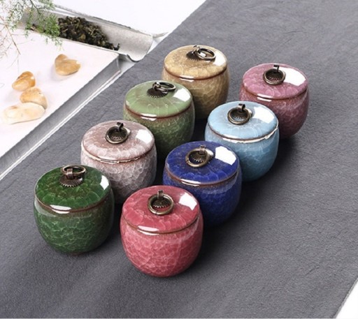 Dóza in ceramica per tè