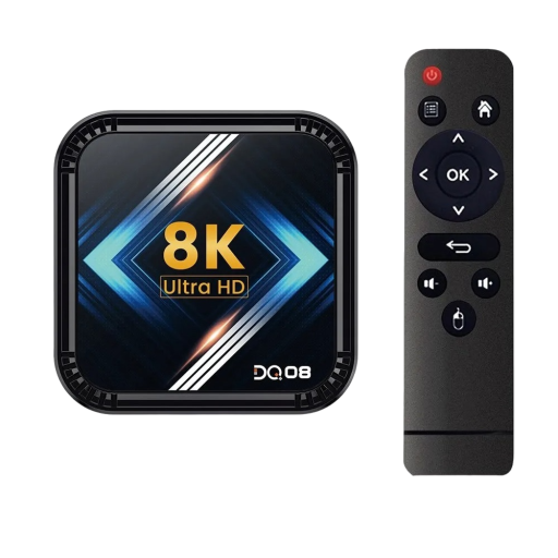 DQ08 Android TV-boks 2/16 GB 8K Ultra HD