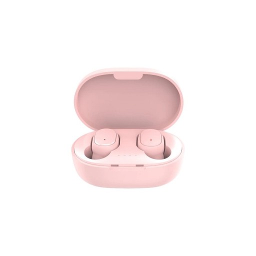Draadloze Bluetooth-hoofdtelefoon met microfoon, handsfree draadloze hoofdtelefoon met oplaadcassette, waterdichte hoofdtelefoon met rubberen oordopjes