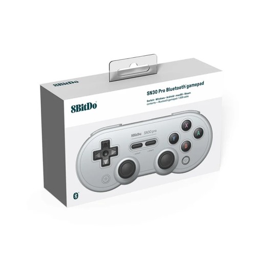 Draadloze gamingcontroller Bluetooth SN30 Pro USB-C vibrerende gamepad voor PC Android Switch macOS Steam retro gaming