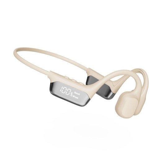 Draadloze hoofdtelefoon met botgeleiding Bluetooth 5.4 Waterdicht IPX8 32 GB geheugen MP3-speler 360° ruimtelijk geluid Voor zwemmen en sport
